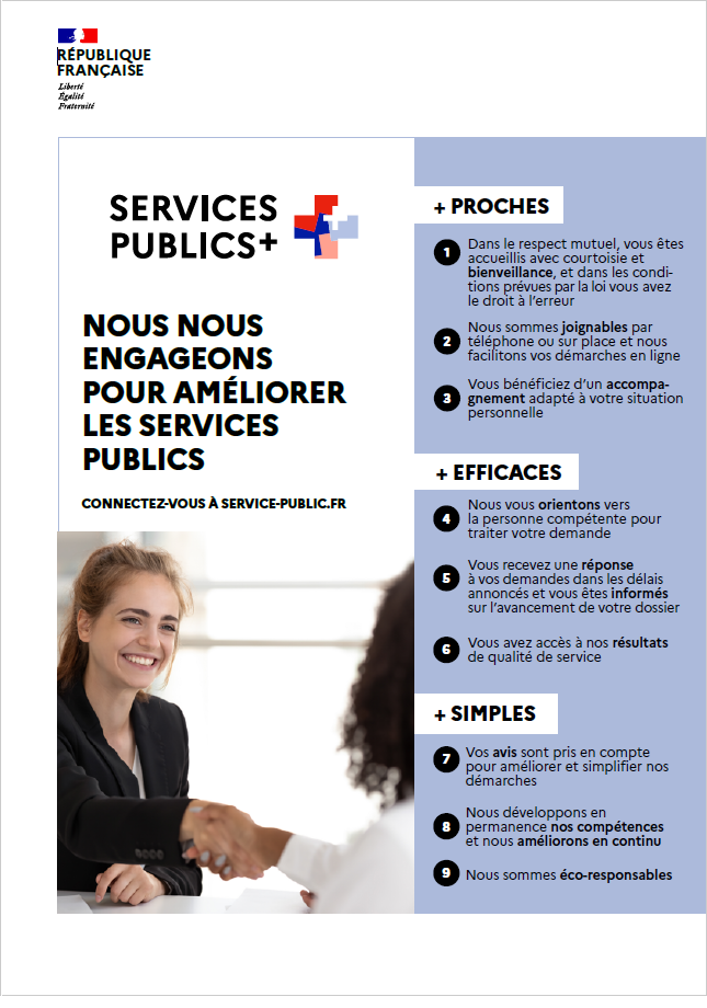 9 engagements Services Publics +